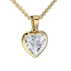 Schmuckladen AMOONIC Brautschmuck "Affections" Schmuck-Set bestehend aus Herzkette^ Hochzeit|Schmuck