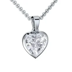 Schmuckladen AMOONIC Brautschmuck "Affections" Schmuck-Set bestehend aus Herzkette^ Hochzeit|Schmuck