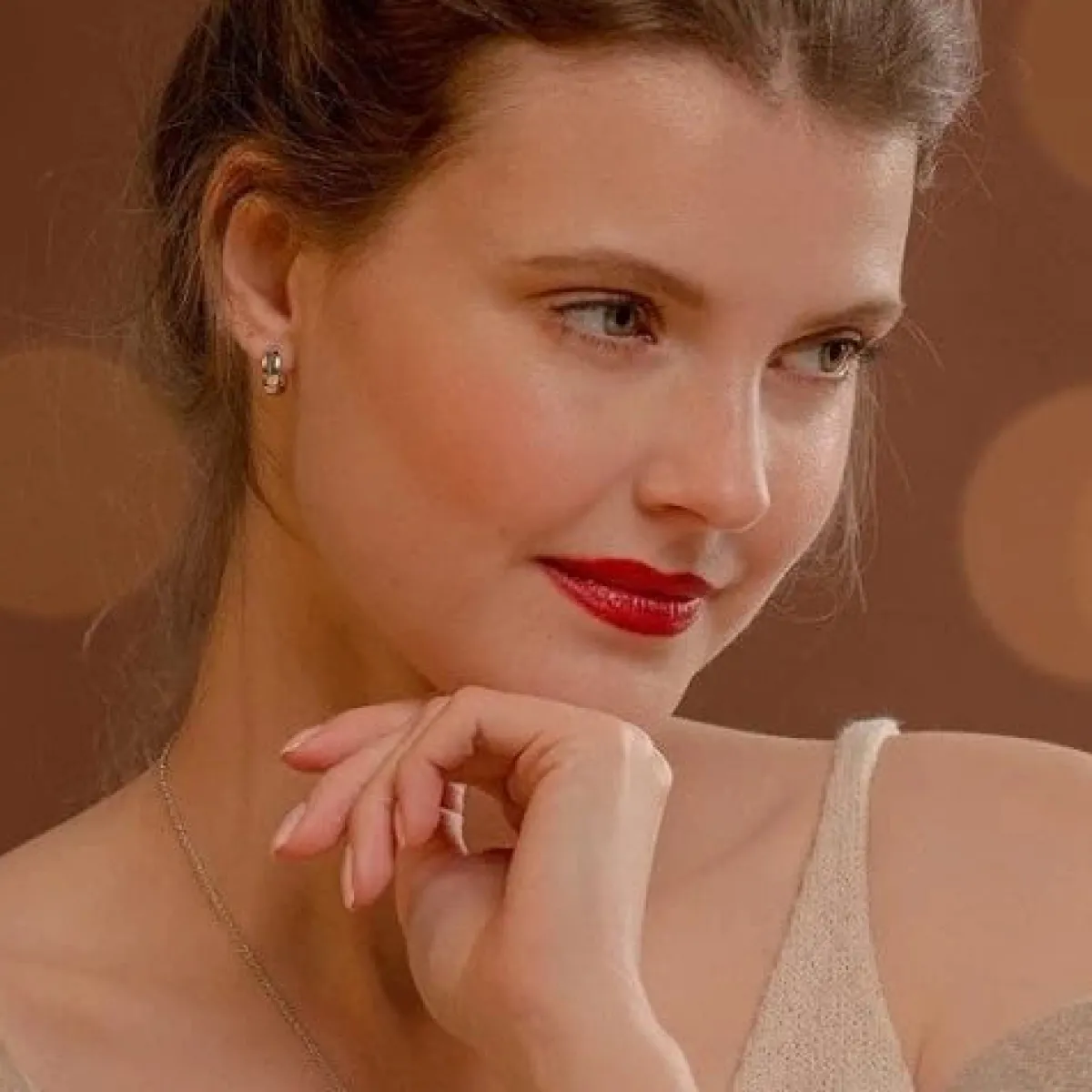 Schmuckladen AMOONIC Creolen "Circlet" moderne Kreolen zum aufklappen^ Creolen|Schmuck