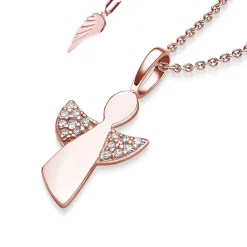 Schmuckladen AMOONIC Engel Kette "Angel Love" Schutzengel - Talisman - Kinder-Schmu^ Schmuck