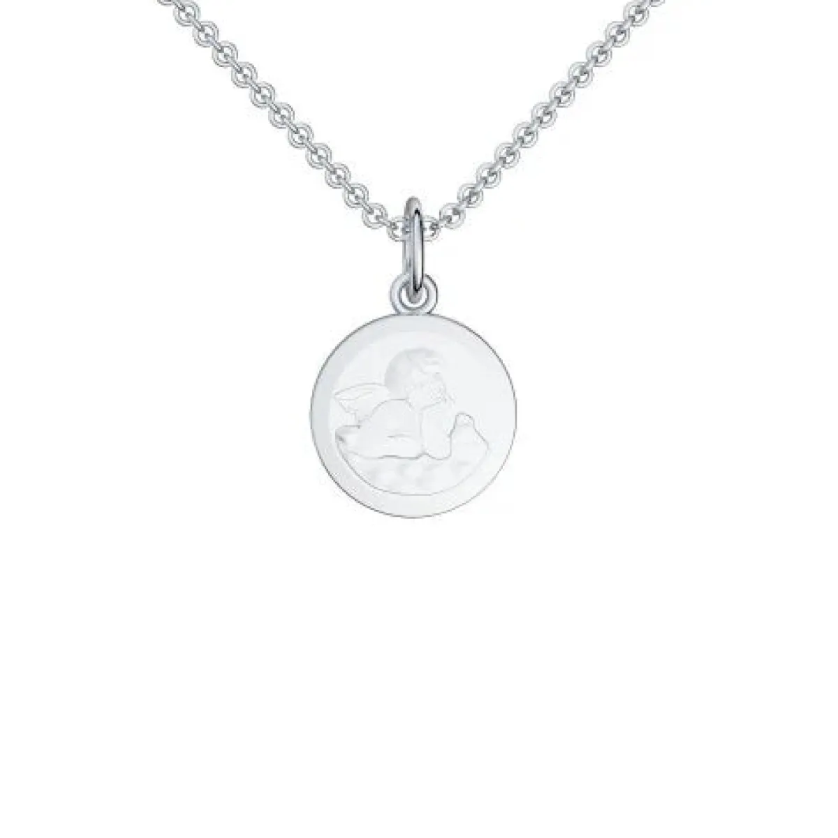 Schmuckladen AMOONIC Engel Kette "Shallow Angel" Schutzengel - Talisman (individuel^ Ketten Mit Gravur|Ketten Mit Gravur