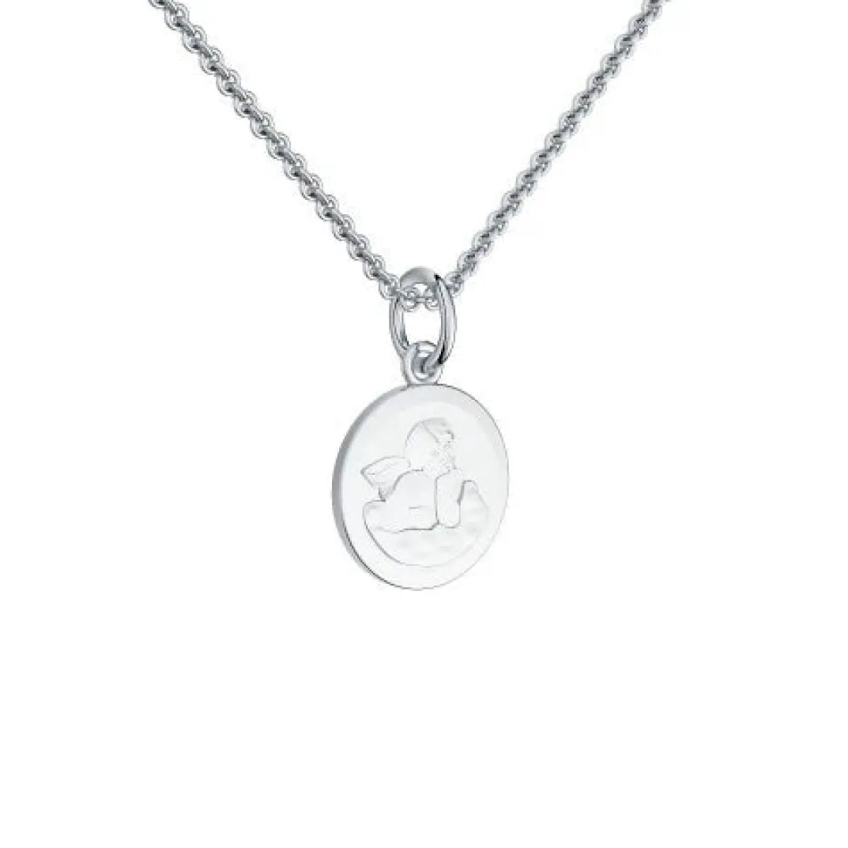 Schmuckladen AMOONIC Engel Kette "Shallow Angel" Schutzengel - Talisman (individuel^ Ketten Mit Gravur|Ketten Mit Gravur