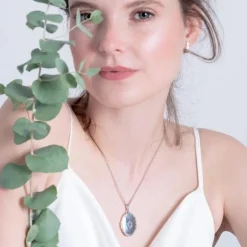 Schmuckladen AMOONIC Medaillon "Ornate Love" Kette mit Amulett - Anhänger zum Öffne^ Medaillons|Schmuck