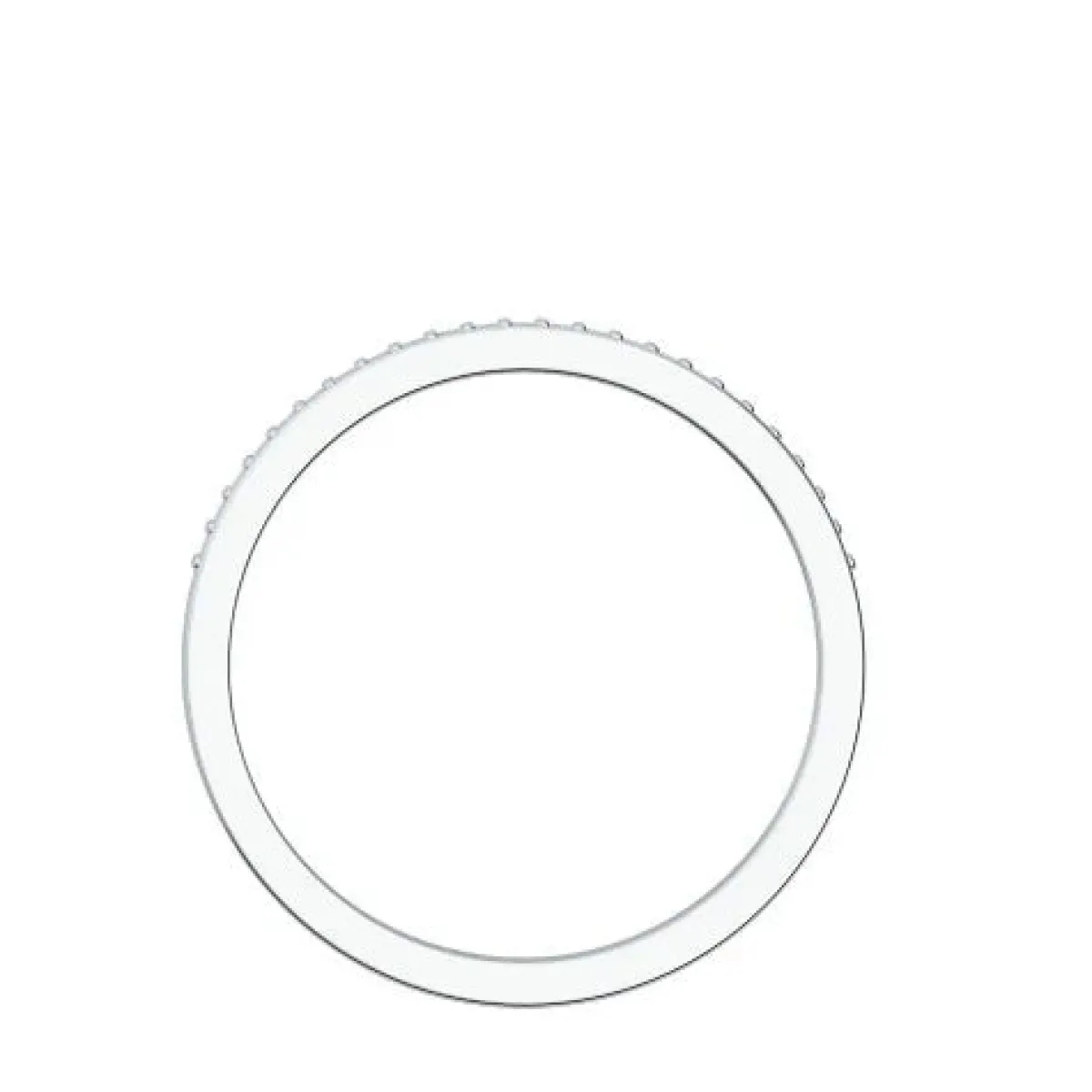 Schmuckladen AMOONIC Ringmodell "Three Rows" funkelnder Ring in Sterling Silber 925^ Schmuck