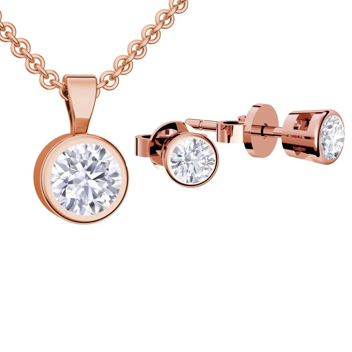 Schmuckladen AMOONIC Schmuck-Set "Stardreams" Brautschmuck bestehend aus einer Kett^ Hochzeit|Schmuck