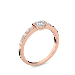 Schmuckladen AMOONIC Verlobungsring "Charming Beauty" Ring mit 11 Zirkoniasteinen^ Verlobungsringe|Verlobung