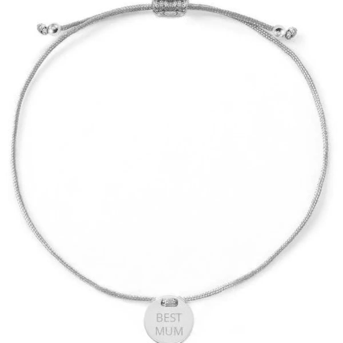 Schmuckladen Armband - Best Mum - Rückseitengravur möglich^ Stoffarmbänder|Armbänder Mit Gravur