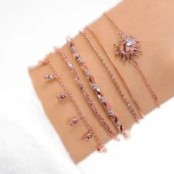 Schmuckladen Armband Double mit Quaste^ Schmuck