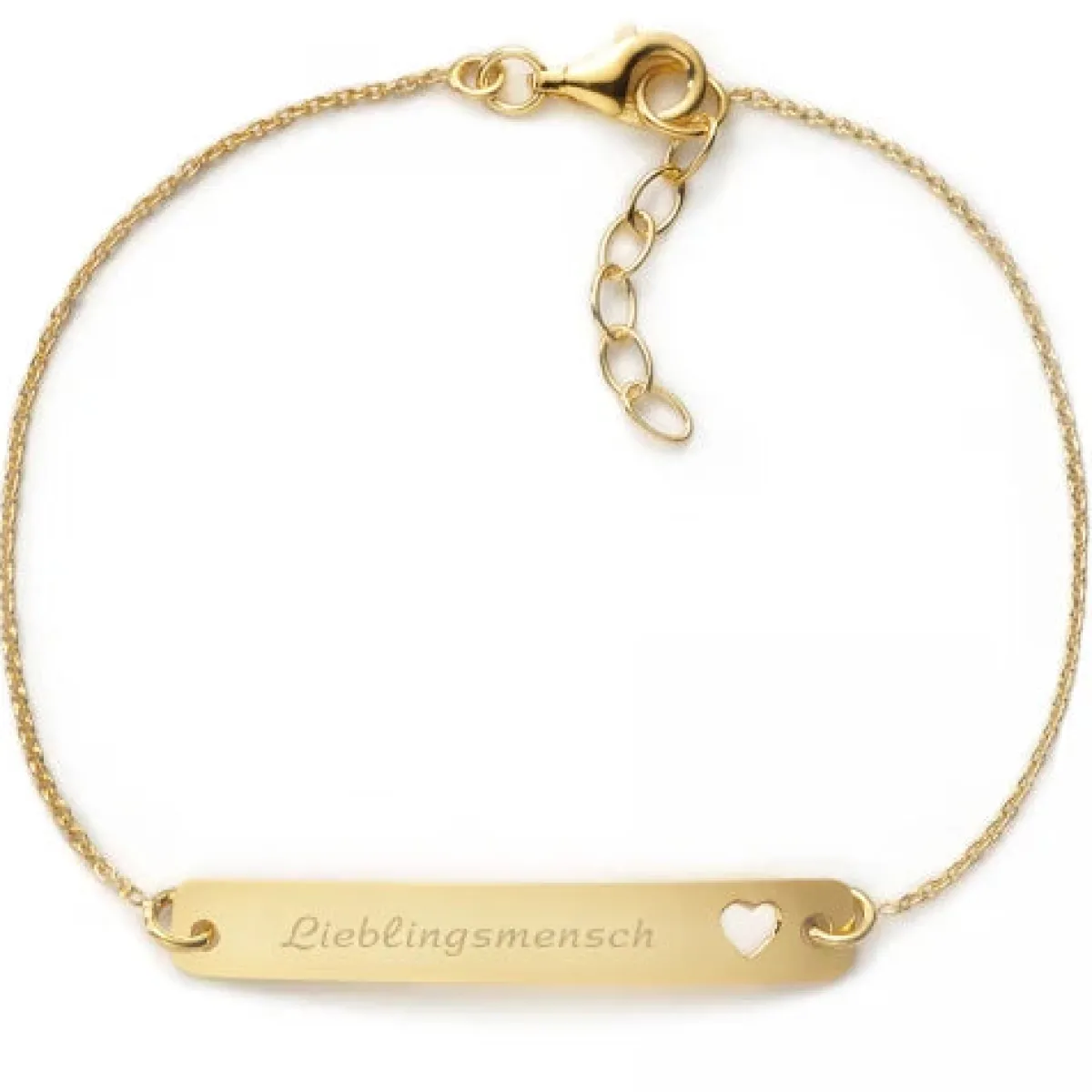 Schmuckladen Armband Gravurplatte mit "Arabischem Zeichen" - 925 Sterlingsilber^ Armbänder Mit Gravur|Armbänder Mit Gravur