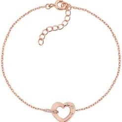 Schmuckladen Armband Love-Bound mit Zirkonia - 925 Sterlingsilber^ Muttertag|Valentinstag