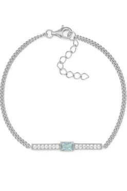Schmuckladen Armband mit Aquamarin^ Weihnachten|Schmuck