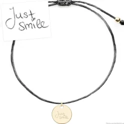 Schmuckladen Armband mit deiner eigenen Handschrift^ Edelstahl Armbänder|Stoffarmbänder