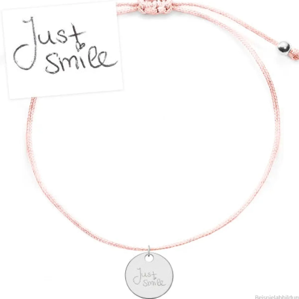 Schmuckladen Armband mit deiner eigenen Handschrift^ Edelstahl Armbänder|Stoffarmbänder