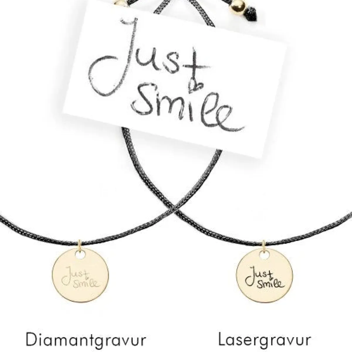 Schmuckladen Armband mit deiner eigenen Handschrift^ Edelstahl Armbänder|Stoffarmbänder