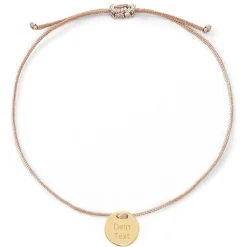 Schmuckladen Armband mit deiner Gravur DayDream |^ Valentinstag|Stoffarmbänder