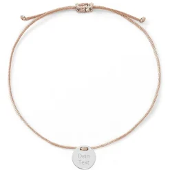 Schmuckladen Armband mit deiner Gravur DayDream | Echtgold 585^ Valentinstag|Echtgold