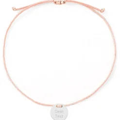 Schmuckladen Armband mit deiner Gravur DayDream | Echtgold 585^ Valentinstag|Echtgold