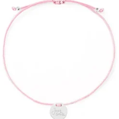 Schmuckladen Armband mit deiner Handschrift DayDream - 925 Sterlingsilber^ Stoffarmbänder|Eigene Handschrift Als Gravur