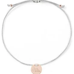 Schmuckladen Armband mit deiner Handschrift DayDream - 925 Sterlingsilber^ Stoffarmbänder|Eigene Handschrift Als Gravur