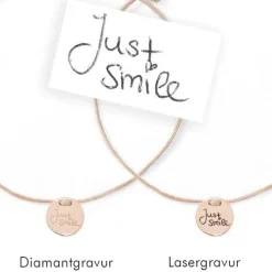 Schmuckladen Armband mit deiner Handschrift DayDream - 925 Sterlingsilber^ Stoffarmbänder|Eigene Handschrift Als Gravur