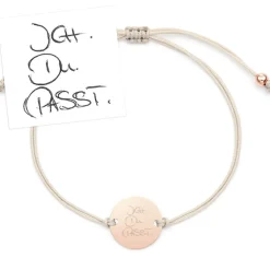 Schmuckladen Armband mit Deiner Handschrift "Dream"^ Valentinstag|Edelstahl Armbänder
