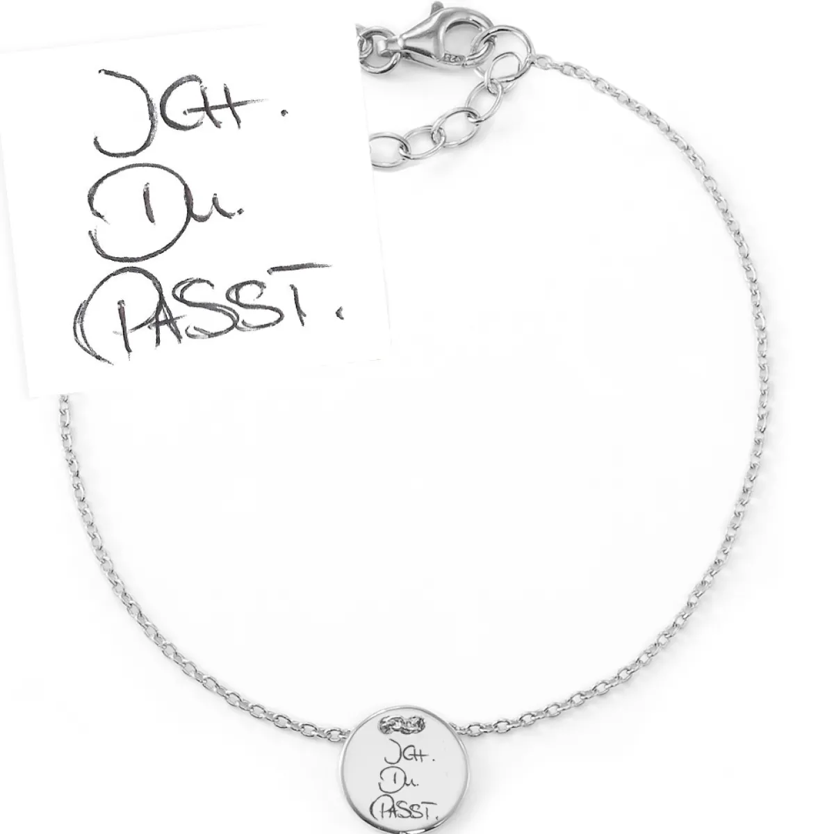 Schmuckladen Armband mit Deiner Handschrift "Your Choice" | Echtgold 585^ Muttertag|Weihnachten
