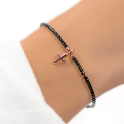 Schmuckladen Armband mit Kreuzanhänger "Faith & Hope"^ Konfirmation|Schmuck