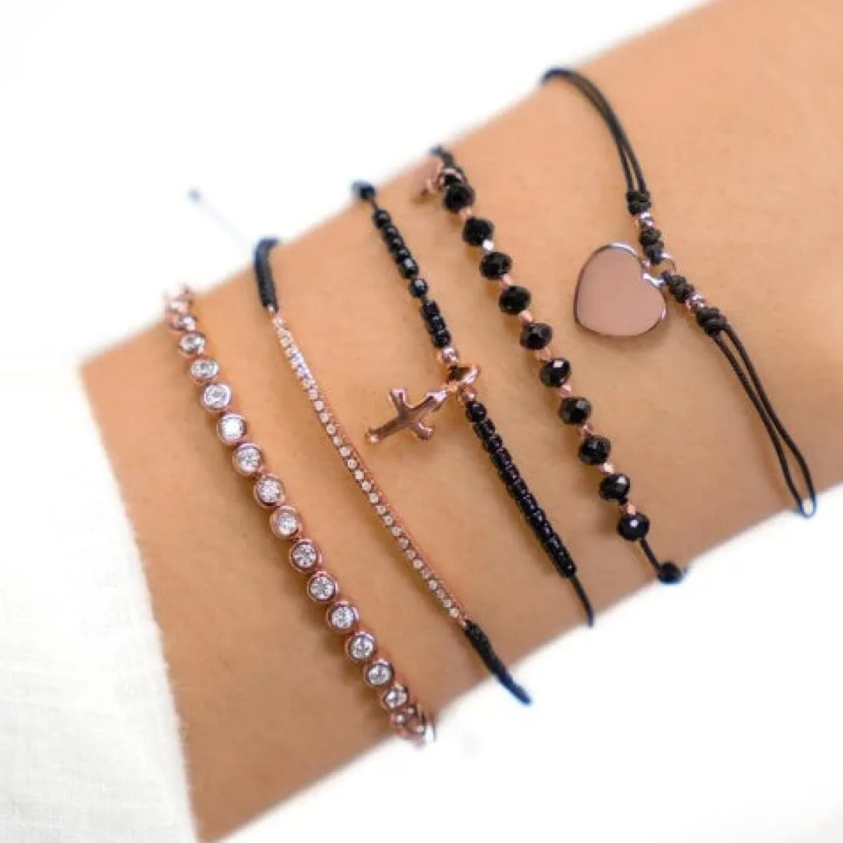 Schmuckladen Armband mit Kreuzanhänger "Faith & Hope"^ Konfirmation|Schmuck