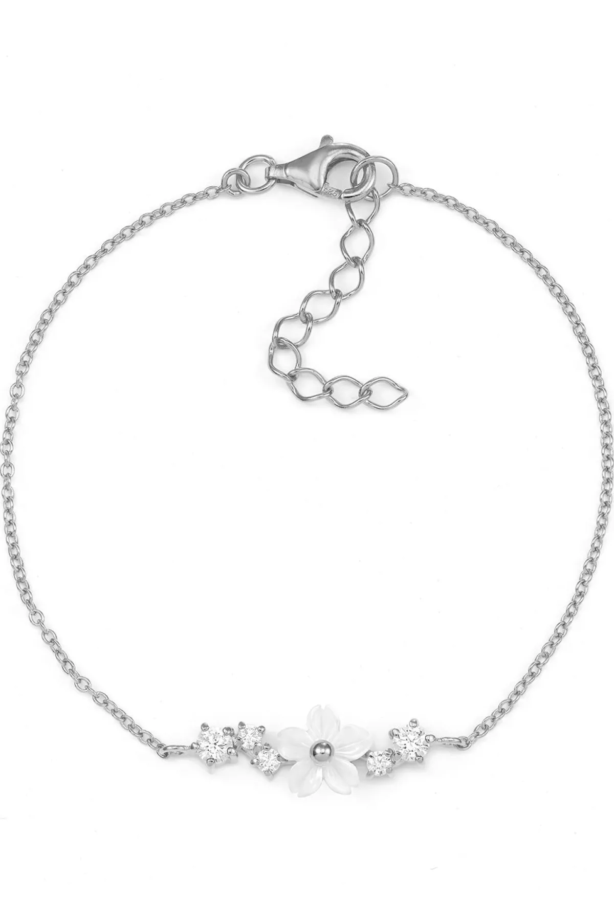 Schmuckladen Armband mit Perlmutt und Zirkonia^ Weihnachten|Schmuck