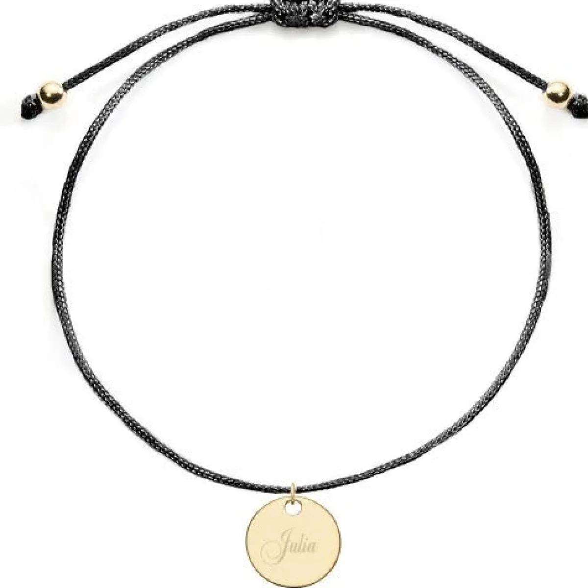 Schmuckladen Armband mit runder Gravurplatte | individuell gravierbar^ Muttertag|Edelstahl Armbänder