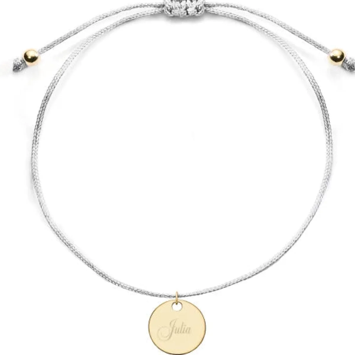 Schmuckladen Armband mit runder Gravurplatte | individuell gravierbar^ Muttertag|Edelstahl Armbänder