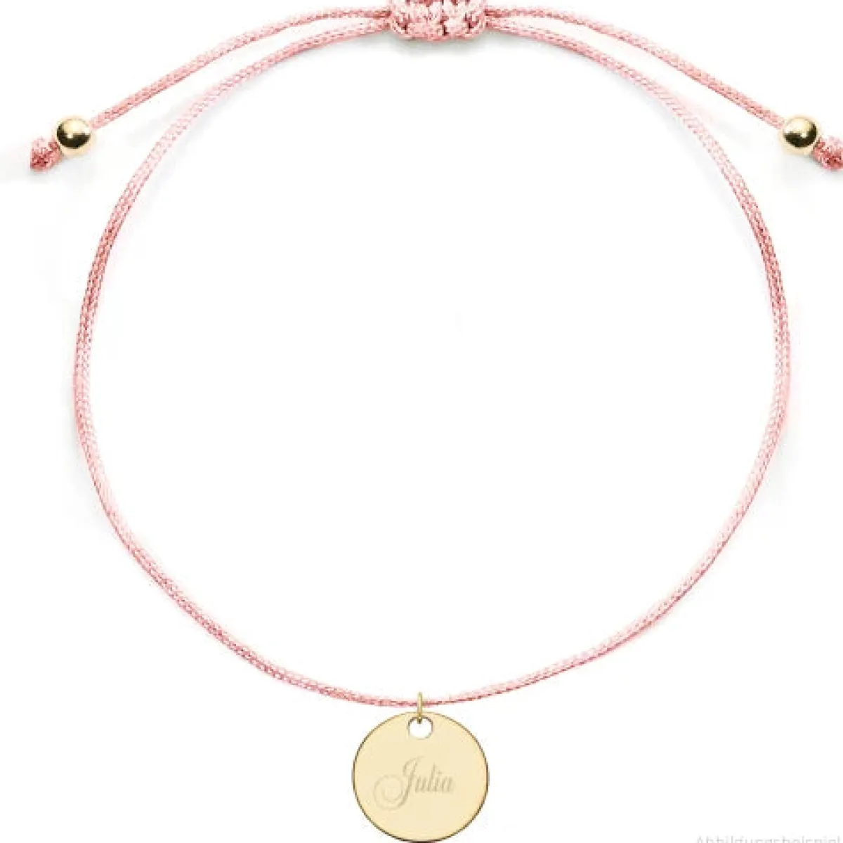 Schmuckladen Armband mit runder Gravurplatte | individuell gravierbar^ Muttertag|Edelstahl Armbänder