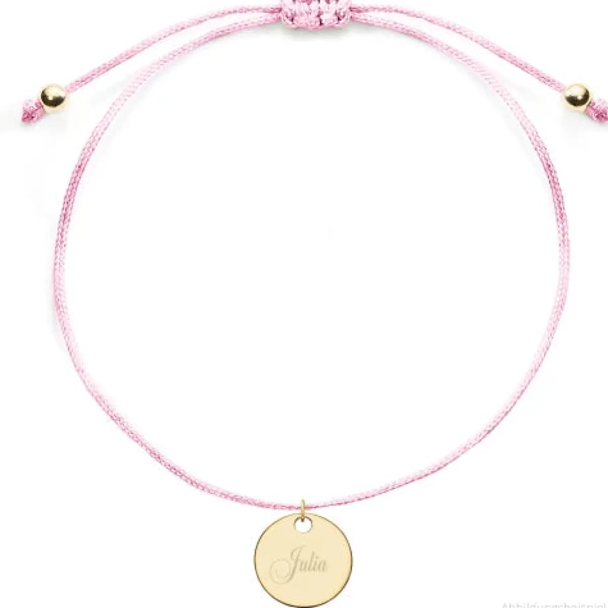 Schmuckladen Armband mit runder Gravurplatte | individuell gravierbar^ Muttertag|Edelstahl Armbänder