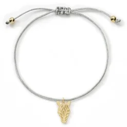 Schmuckladen Armband mit Zebra-Anhänger^ Stoffarmbänder|Schmuck