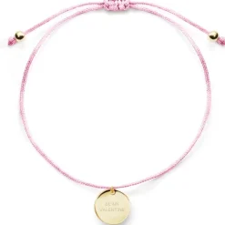 Schmuckladen Armband "Be my valentine" | individuell gravierbar^ Edelstahl Armbänder|Stoffarmbänder