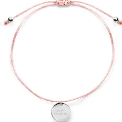 Schmuckladen Armband "Be my valentine" | individuell gravierbar^ Edelstahl Armbänder|Stoffarmbänder