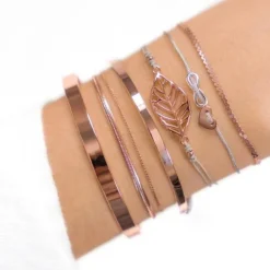Schmuckladen Armband "Fallen Leaf"^ Stoffarmbänder|Schmuck
