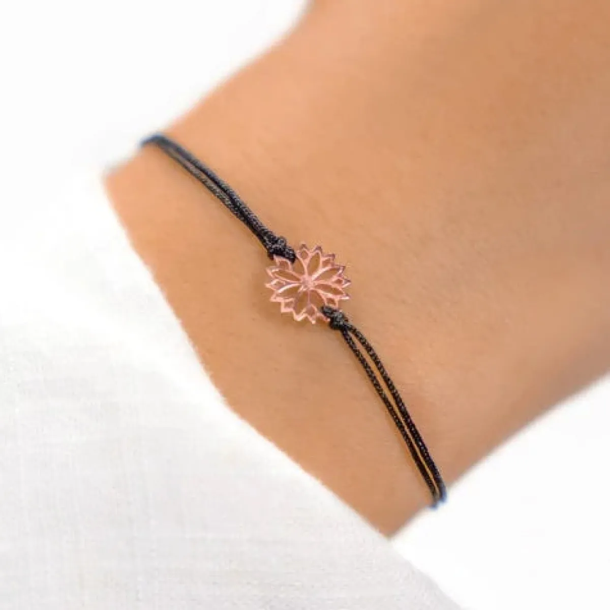 Schmuckladen Armband "Flowerpower"^ Stoffarmbänder|Schmuck
