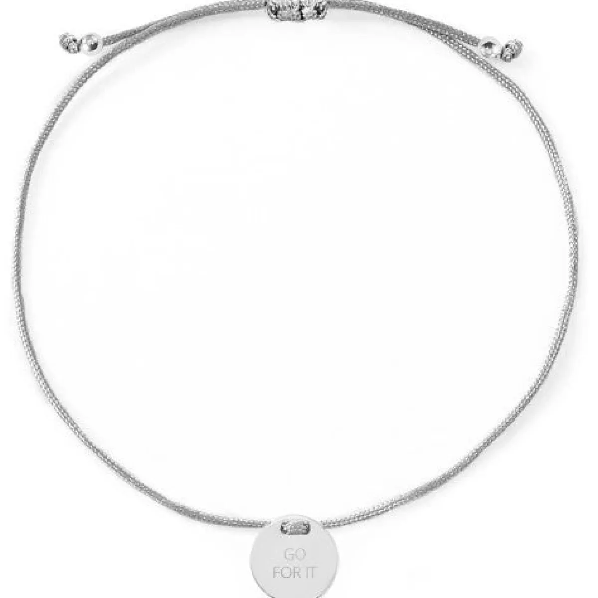 Schmuckladen Armband "go for it"^ Stoffarmbänder|Schmuck