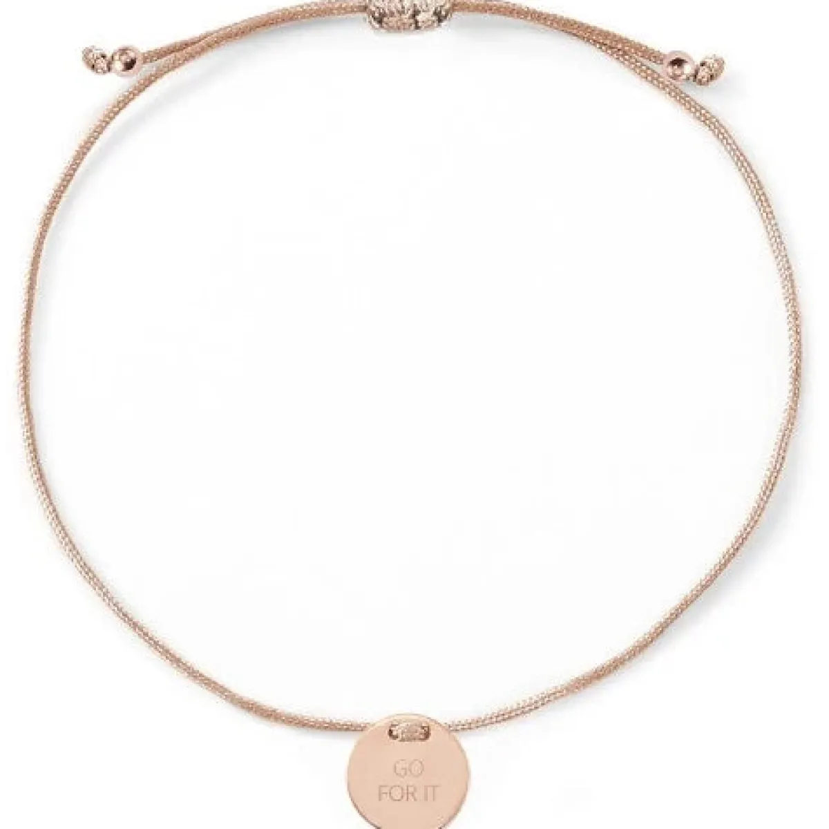 Schmuckladen Armband "go for it"^ Stoffarmbänder|Schmuck
