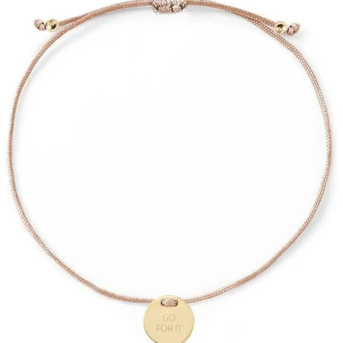 Schmuckladen Armband "go for it"^ Stoffarmbänder|Schmuck