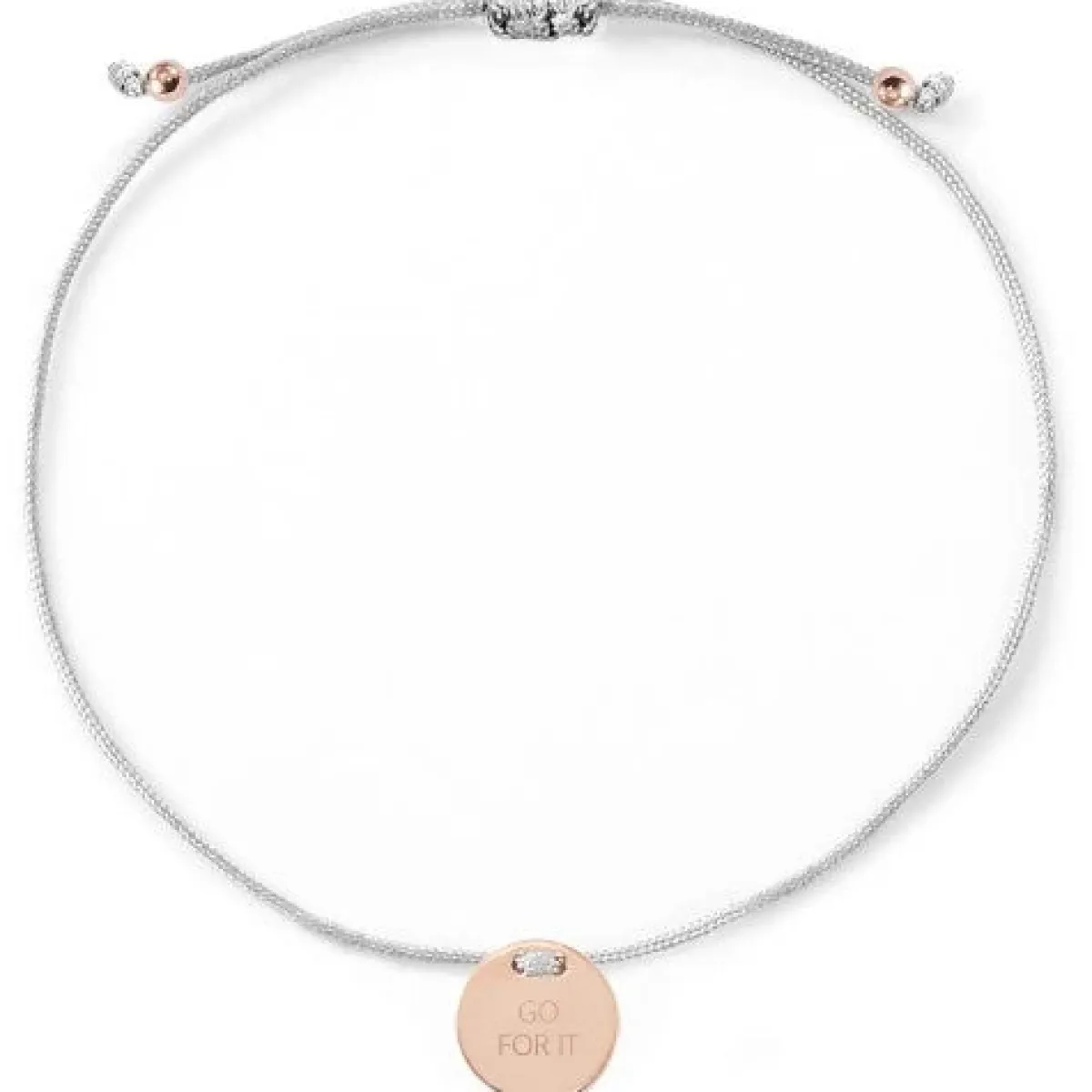 Schmuckladen Armband "go for it"^ Stoffarmbänder|Schmuck
