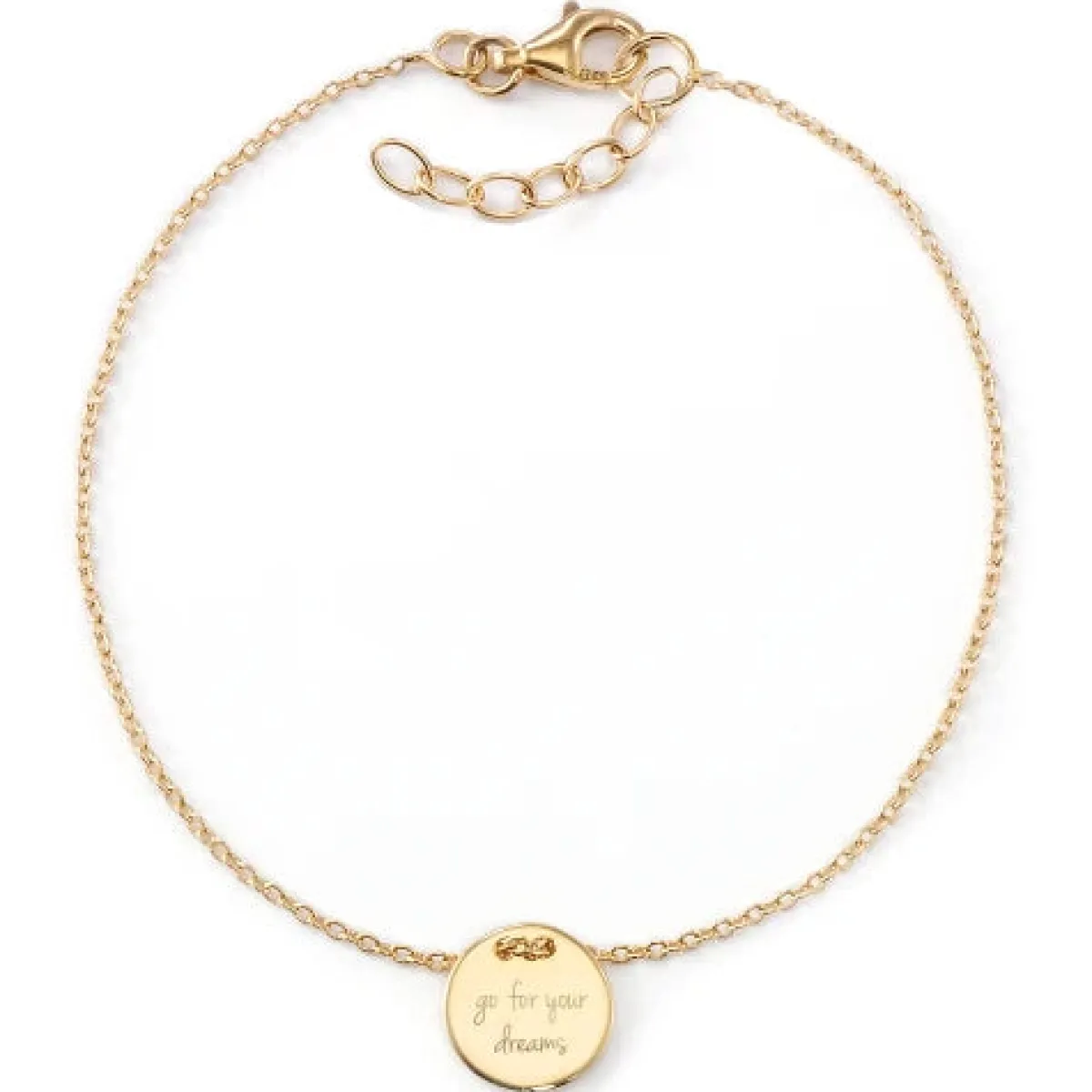 Schmuckladen Armband "go for your dreams"^ Armbänder Mit Gravur|Armbänder Mit Gravur