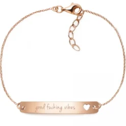 Schmuckladen Armband "good fucking vibes"^ Armbänder Mit Gravur|Armbänder Mit Gravur