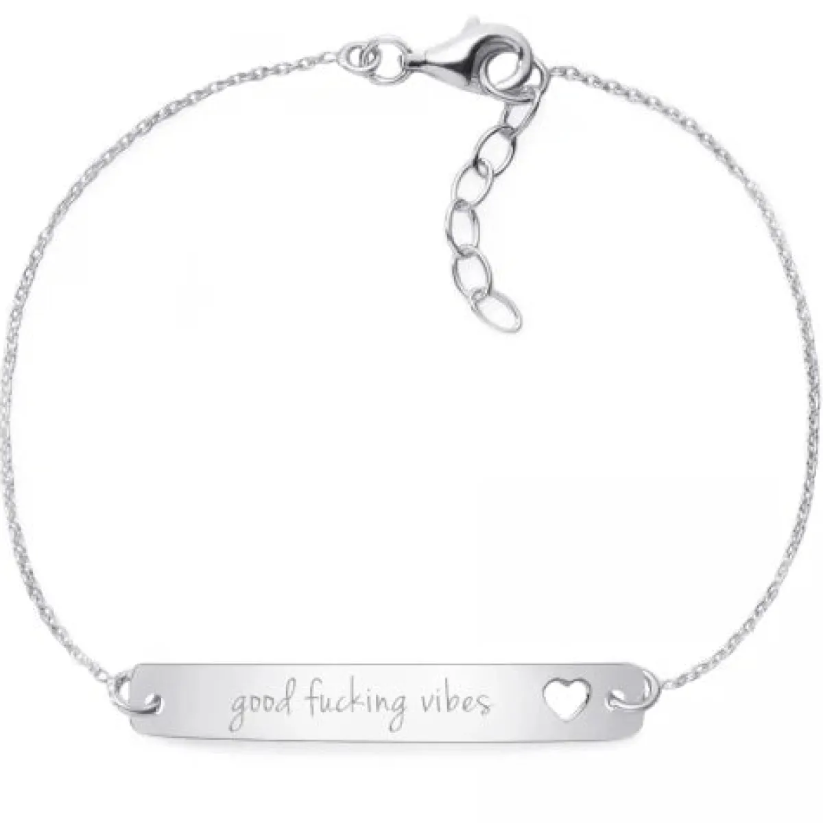 Schmuckladen Armband "good fucking vibes"^ Armbänder Mit Gravur|Armbänder Mit Gravur