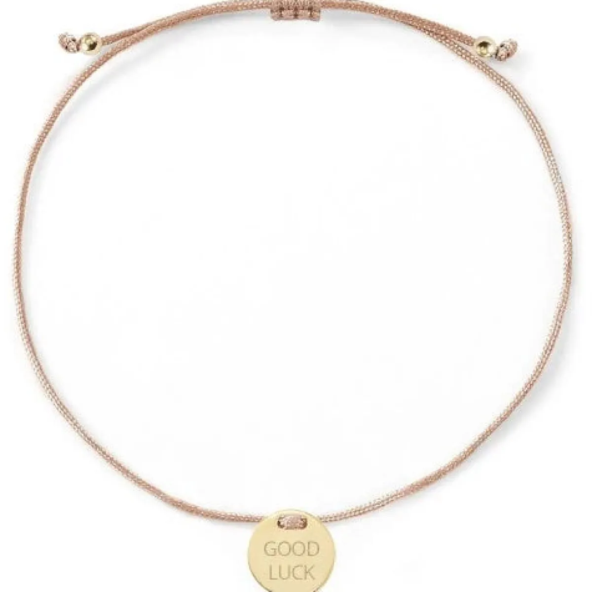 Schmuckladen Armband "good luck"^ Stoffarmbänder|Armbänder Mit Gravur