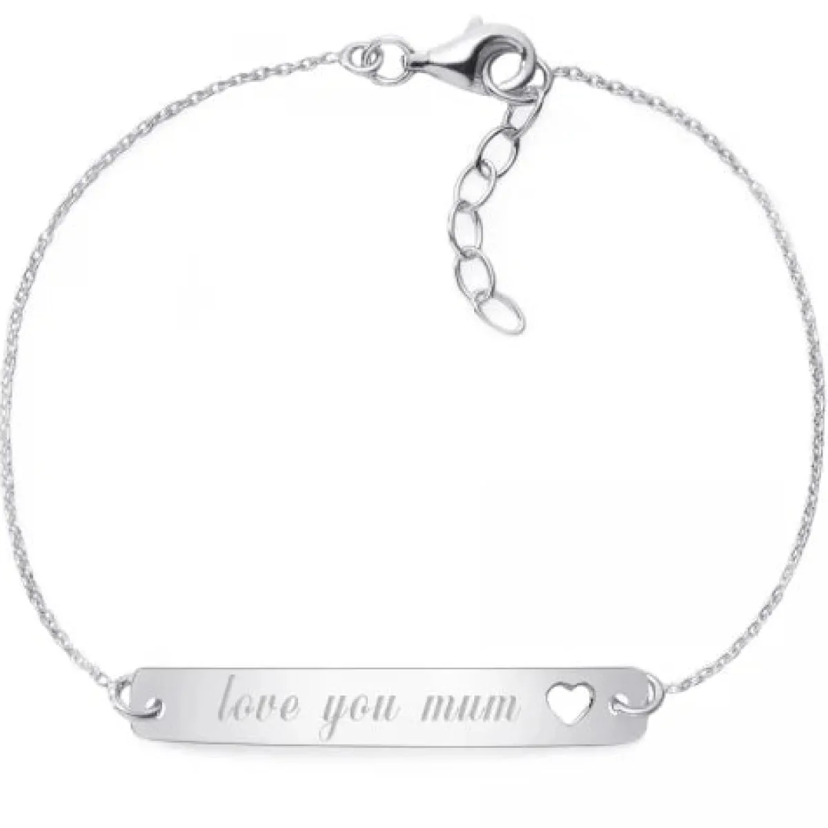 Schmuckladen Armband "love you mum"^ Armbänder Mit Gravur|Armbänder Mit Gravur
