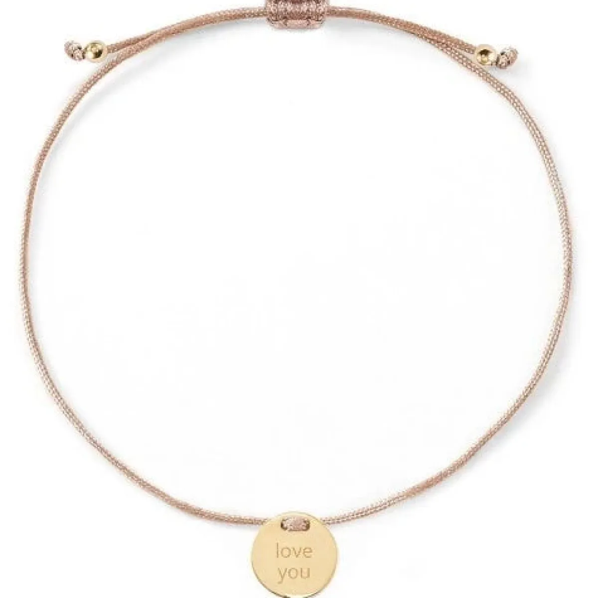Schmuckladen Armband "love you"^ Stoffarmbänder|Armbänder Mit Gravur