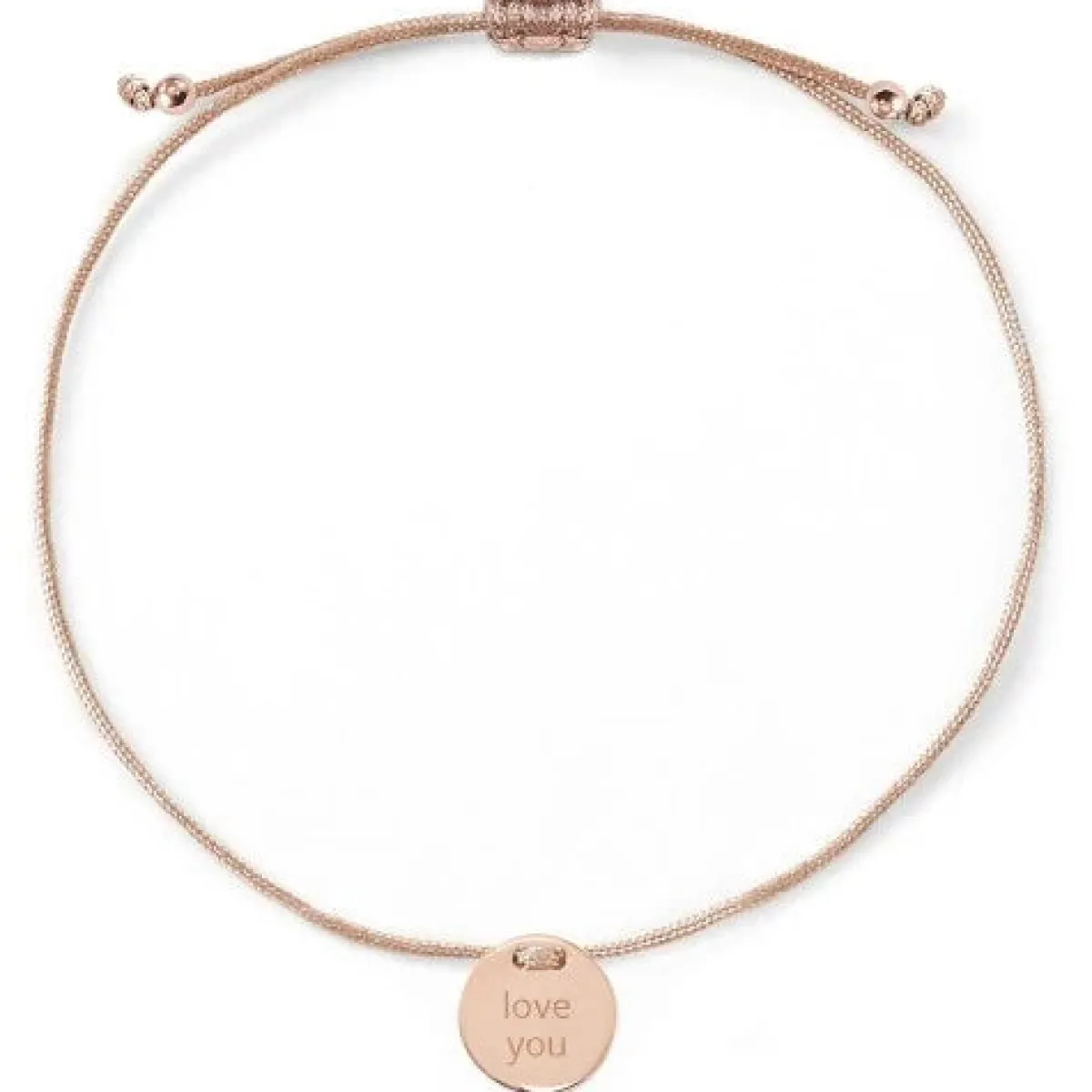Schmuckladen Armband "love you"^ Stoffarmbänder|Armbänder Mit Gravur
