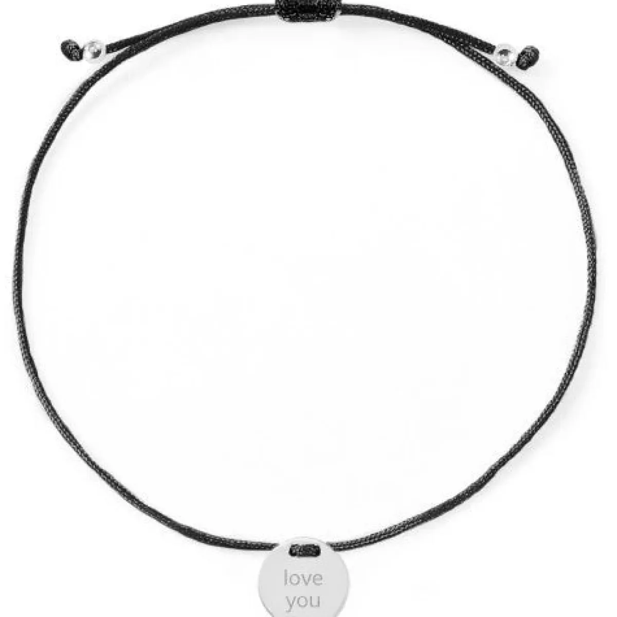 Schmuckladen Armband "love you"^ Stoffarmbänder|Armbänder Mit Gravur